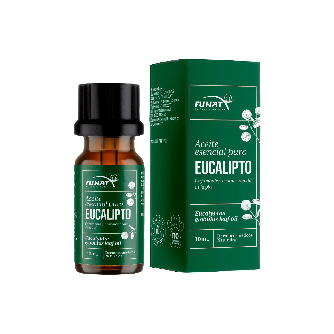ACEITE ESENCIAL DE EUCALIPTO X 10ml ACEITE ESENCIAL DE EUCALIPTO X 10ml Funat 10 mL