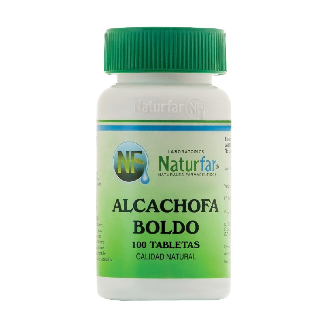 ALCACHOFA + BOLDO X 100 TAB NFAR ALCACHOFA + BOLDO X 100 TAB NFAR Naturfar 100 Tabletas