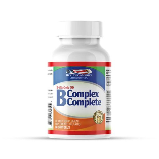 B 50 COMPLEX X 60 SOFGELS Healthy America 60 Cápsulas