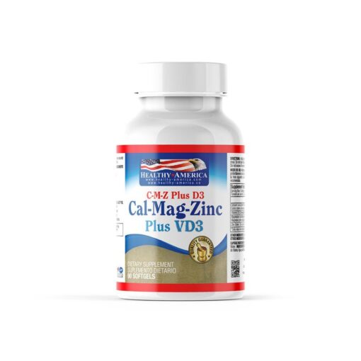 CALMAGZINC X 90 SOFTGELS HA Healthy America 90 Cápsulas