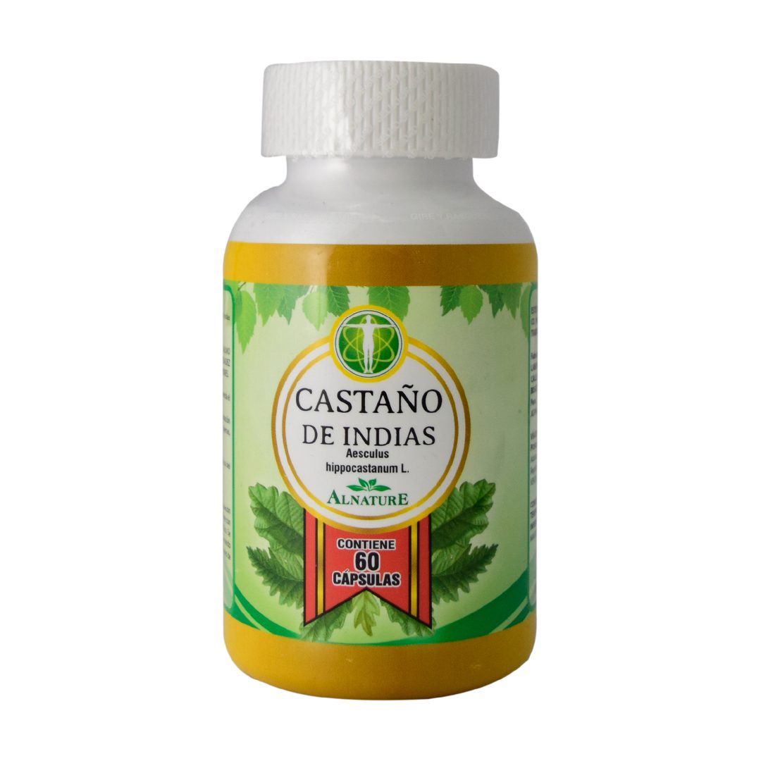 CASTAÑO DE INDIAS FRASCO X 60 CAP CASTAÑO DE INDIAS FRASCO X 60 CAP Improfarme 60 Cápsulas