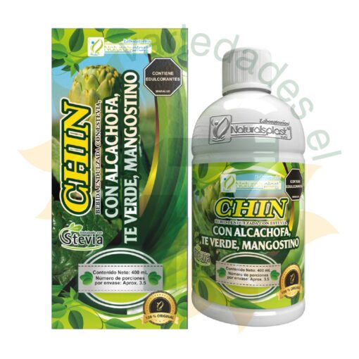 CHIN TÉ VERDE ALCACHOFA JBE X 400 ML Naturalsplast 400 mL