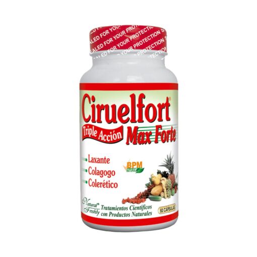 CIRUELFORT TRIPLE ACCION FCO X 60 CAP Natural Freshly 60 Cápsulas