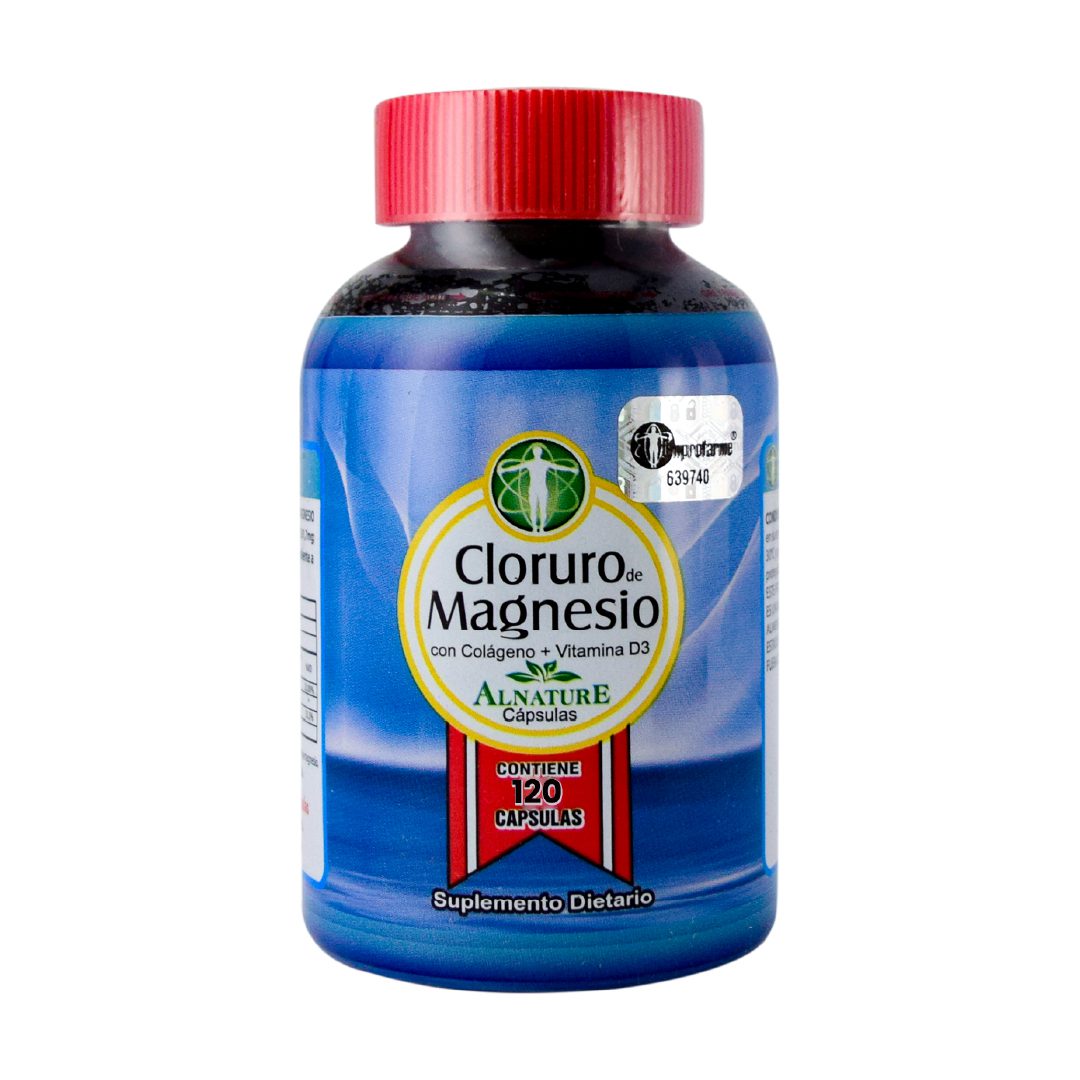 CLORURO DE MAGNESIO X 120 CAP CLORURO DE MAGNESIO X 120 CAP Improfarme 120 Cápsulas