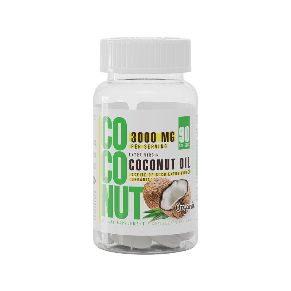 COCONUT OIL 3000 X 90 SOFG HA COCONUT OIL 3000 X 90 SOFG HA Healthy America 90 Cápsulas
