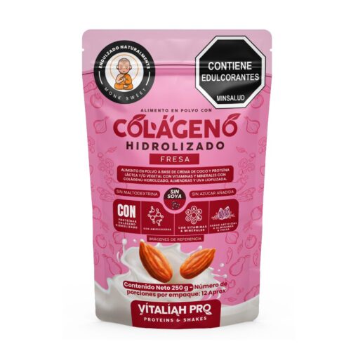 COLAGENO HIDROLIZADO X 250GR FRESA (PRT60177) Vitaliah 250 g