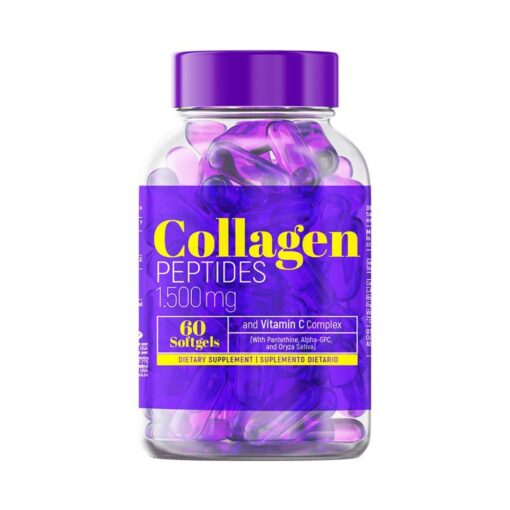 COLLAGEN PEPTIDES VIT C X 60 SOF Healthy America 60 Cápsulas