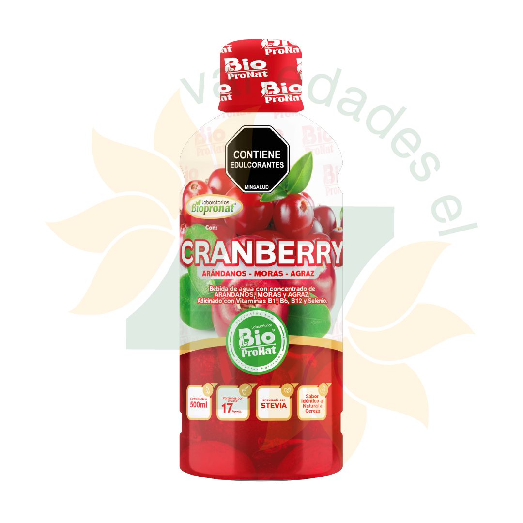 CRANBERRY X 500ML BIOPRONAT CRANBERRY X 500ML BIOPRONAT Biopronat 500 mL