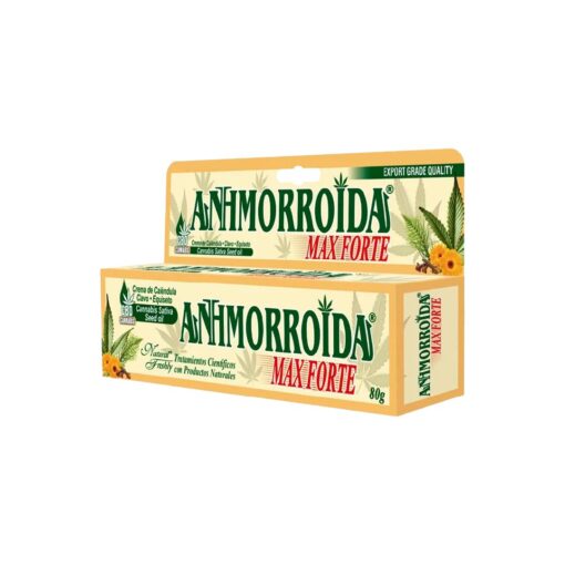 CREMA ANTIHEMORROIDAL MAX FORTE CBO TUBO Natural Freshly 80 g