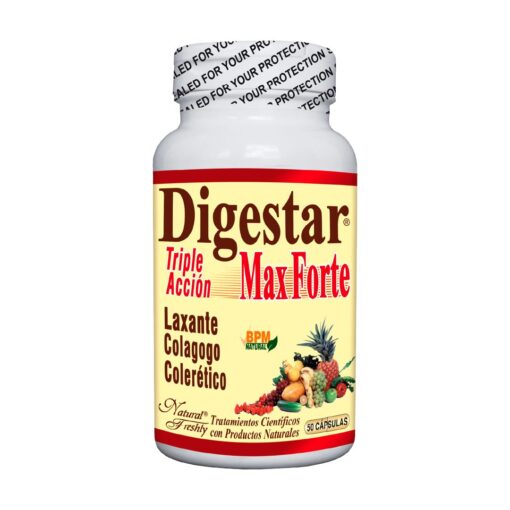 DIGESTAR MAX FORTE X 50 CAP FRESHLY Natural Freshly 50 Cápsulas