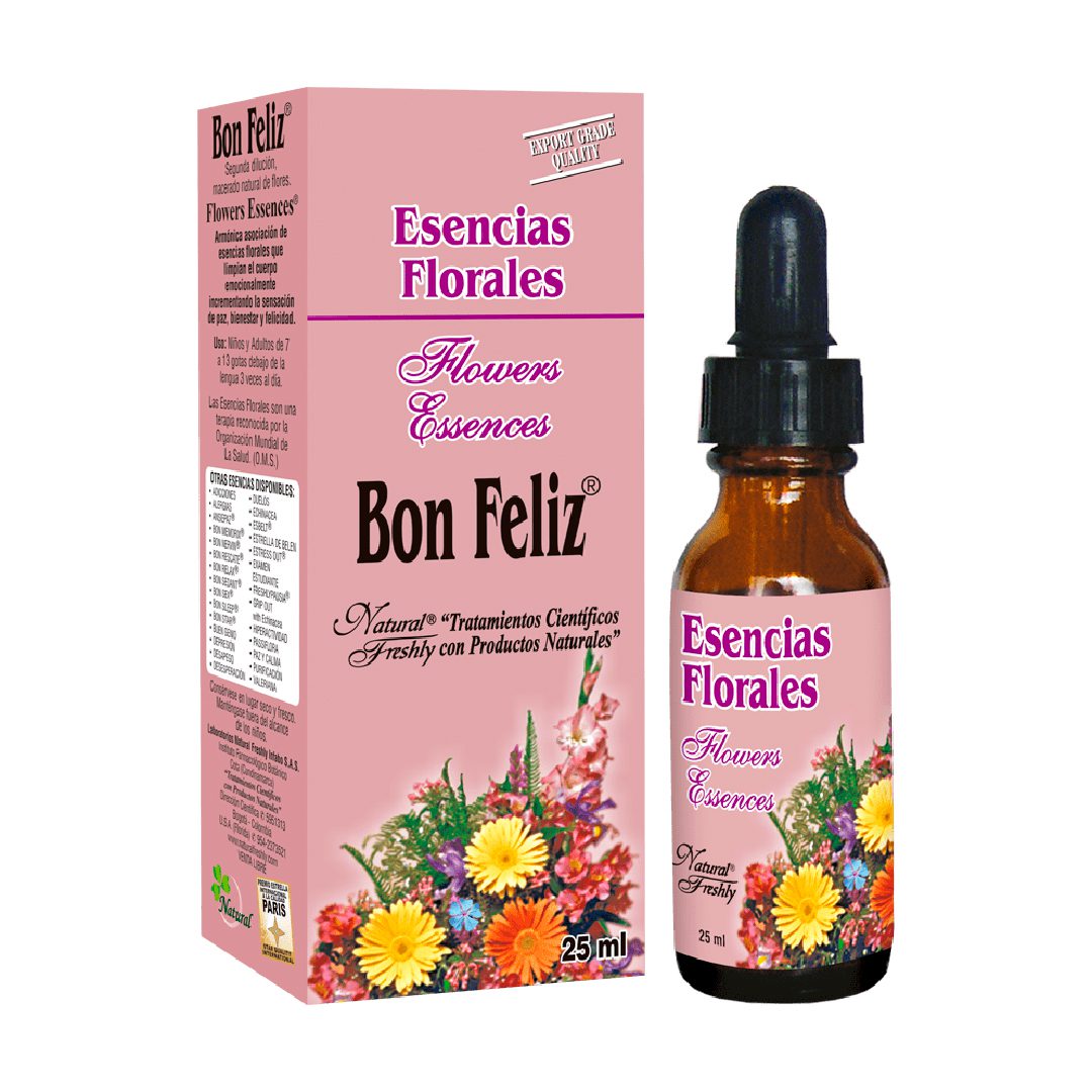 ESCENCIA BON FELIZ X 25 ML FRES ESCENCIA BON FELIZ X 25 ML FRES Natural Freshly 25 mL