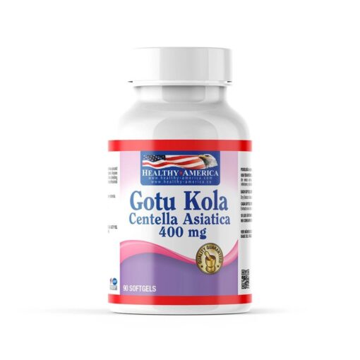 GOTU KOLA 400 MG X 90 IVA Healthy America 90 Cápsulas
