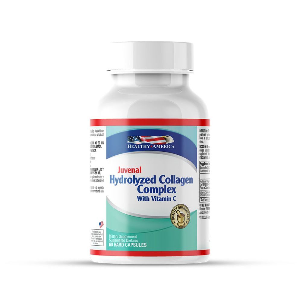 HYDROLYZED COLAGENO + VC X 60 CAP HYDROLYZED COLAGENO + VC X 60 CAP Healthy America 60 Cápsulas