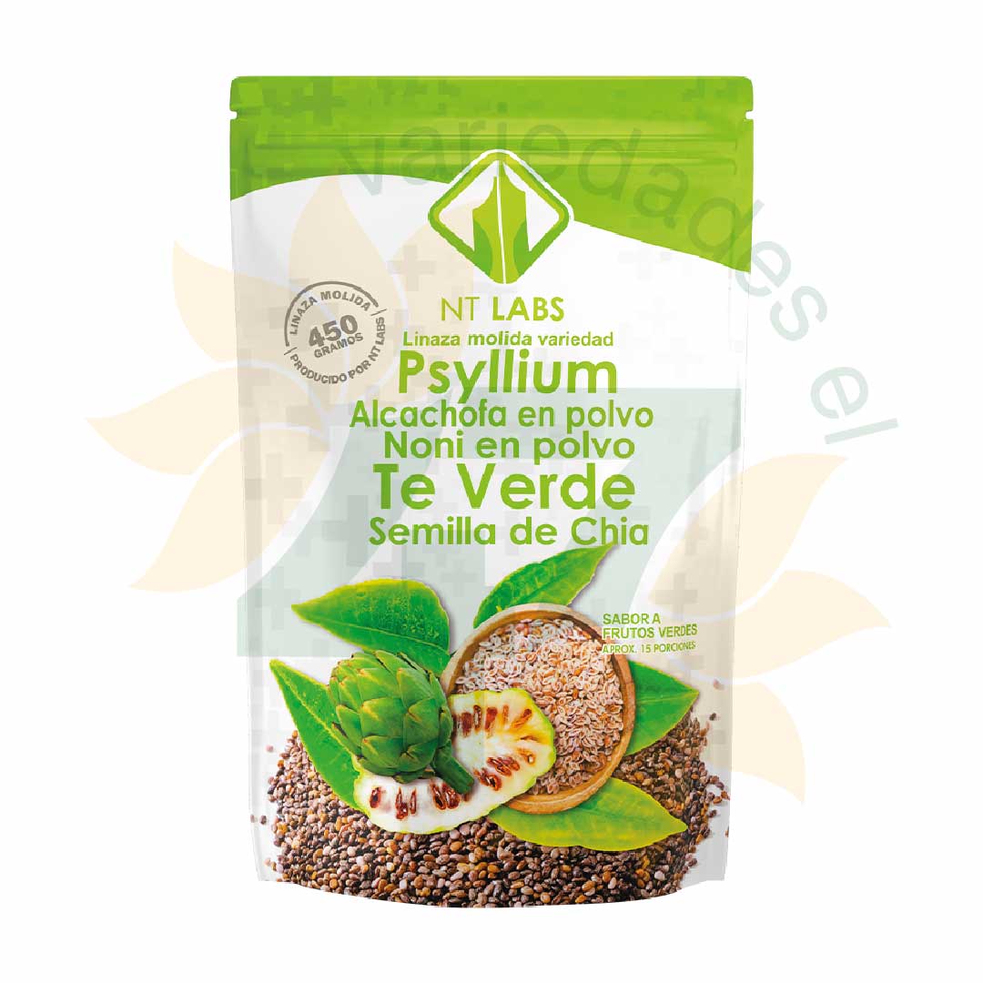 LINAZA NT PSYLLIUM TE VERDE X 450 GR LINAZA NT PSYLLIUM TE VERDE X 450 GR NT Labs 450 g