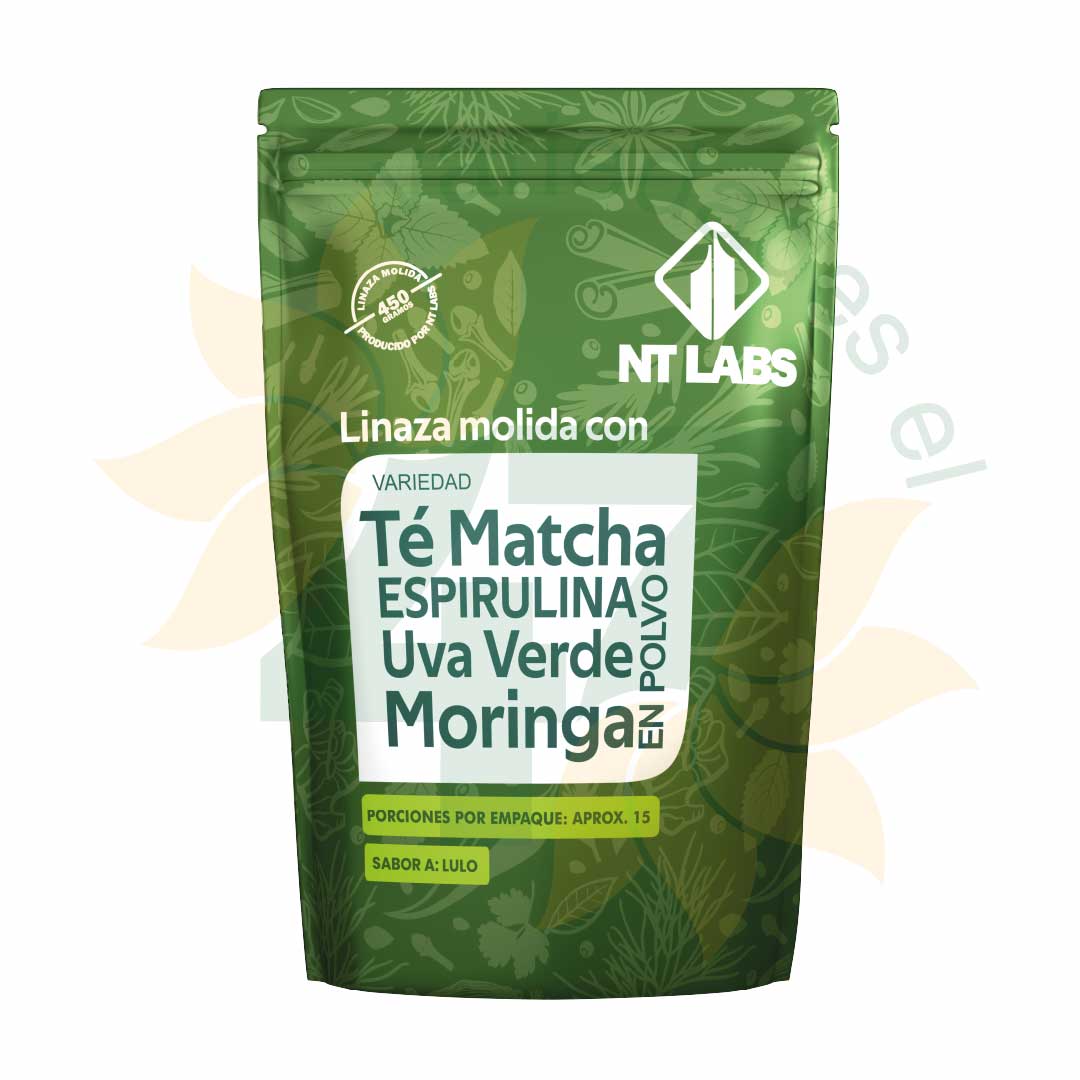 LINAZA TE MATCHA UVA VERDE X 450 GR LINAZA TE MATCHA UVA VERDE X 450 GR NT Labs 450 g