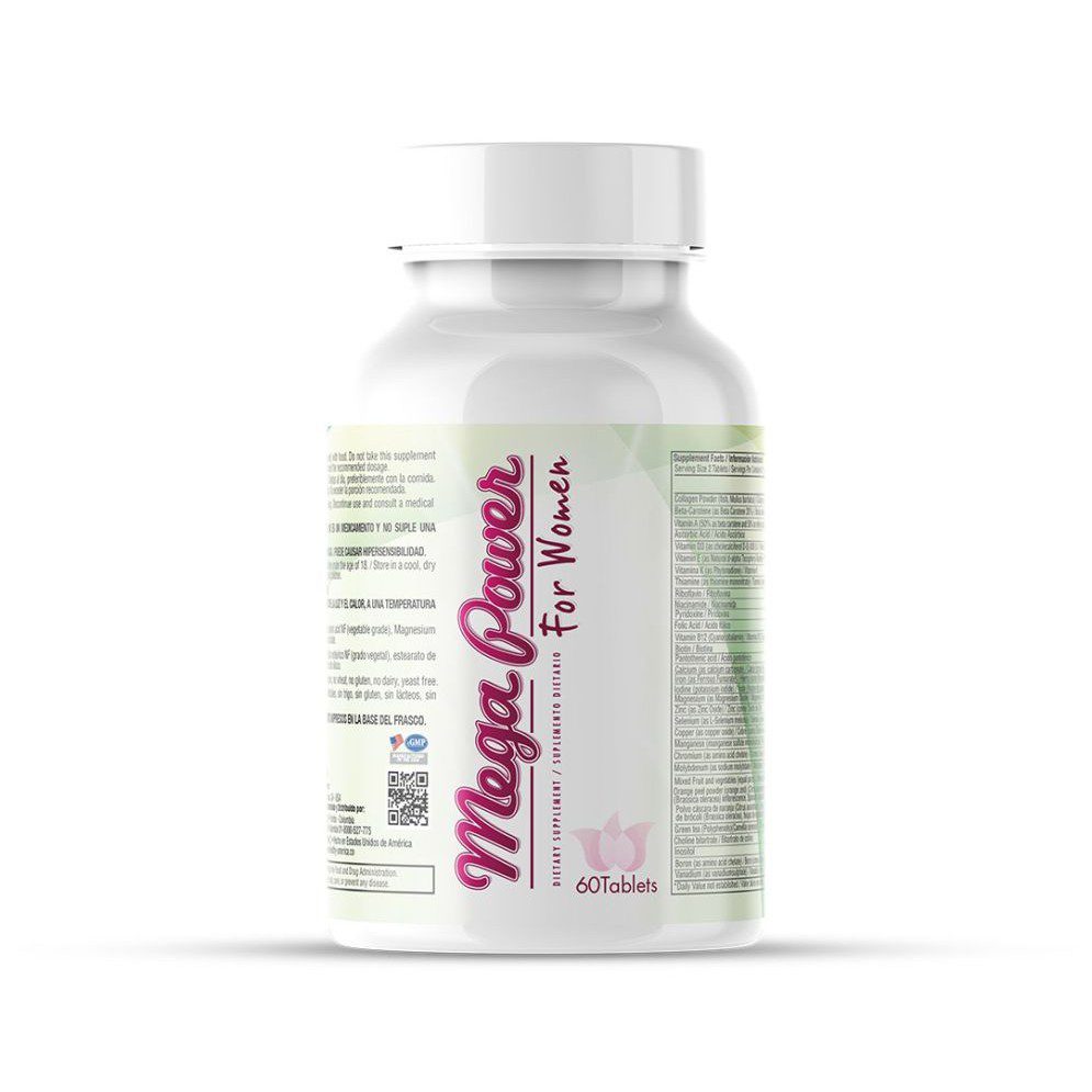 MEGA POWER FOR WOMEN X 60 CAP MEGA POWER FOR WOMEN X 60 CAP Healthy America 60 Cápsulas