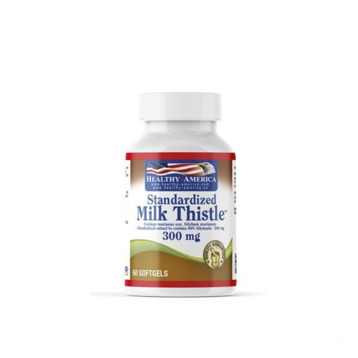 MILK THISTLE 300 MG X 60 SOFG HA (NUEVO IVA) Healthy America 60 Cápsulas