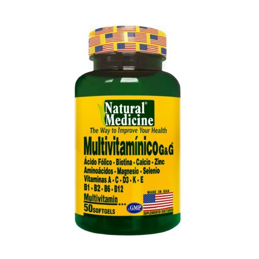 MULTIVITAMICO GYG X 50 SOFGELS Natural Freshly 50 Cápsulas
