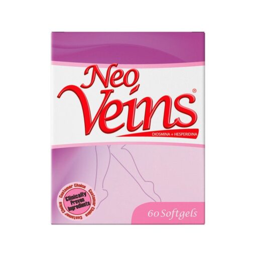 NEO VEINS 500 MG X 60 SOFG (NUEVO IVA) Healthy America 60 Cápsulas