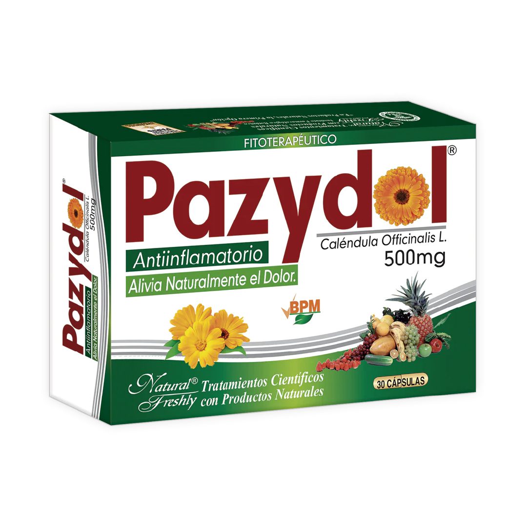 PAZYDOL BLISTER X 30 CAPS PAZYDOL BLISTER X 30 CAPS Natural Freshly 30 Cápsulas