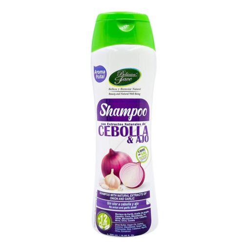 SHAMPO AJO Y CEBOLLA X 500 Ml CON EXTRACTOS NATURA Botanica Lab 500 mL