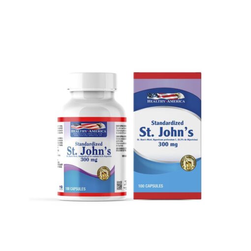 ST. JOHNS WORT X 100 CAP HA (NUEVO IVA) Healthy America 100 Cápsulas