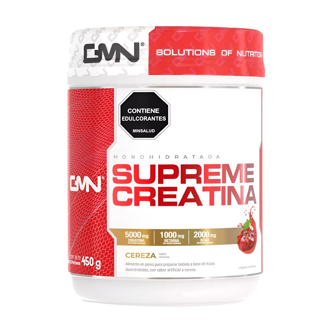 SUPREME CREATINA MONOHIDRATADA CEREZA SUPREME CREATINA MONOHIDRATADA CEREZA GMN 450 g