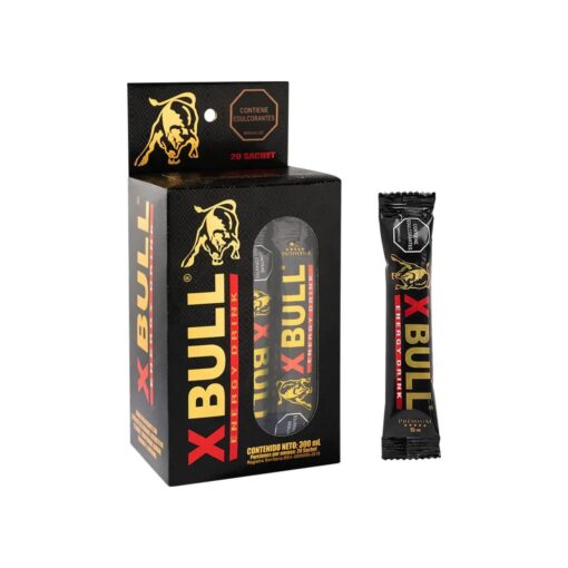 X BULL MEN X 20 UNID DE (15ML) Sex Bull 20 Sachets X 15 mL