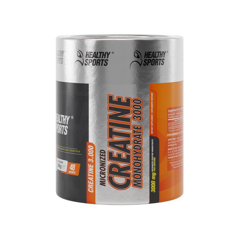CREATINA MONOHIDRARADA X 48 SACHETS CREATINA MONOHIDRARADA X 48 UNID Healthy Sports 48 Sachets X 3 g