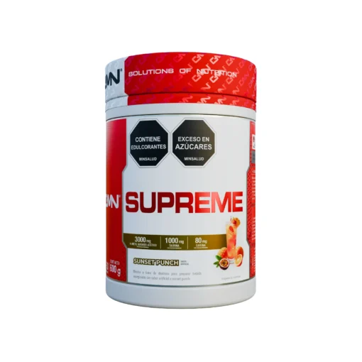 SUPREME CREATINA MONOHIDRATADA SUNSET PUNCH GMN 600 g