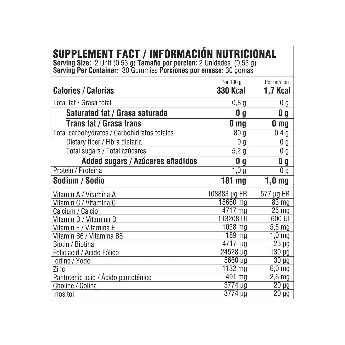 B COMPLEX GUMMES X 60 B COMPLEX GUMMES X 60 Healthy America 60 Gomas detalle del producto
