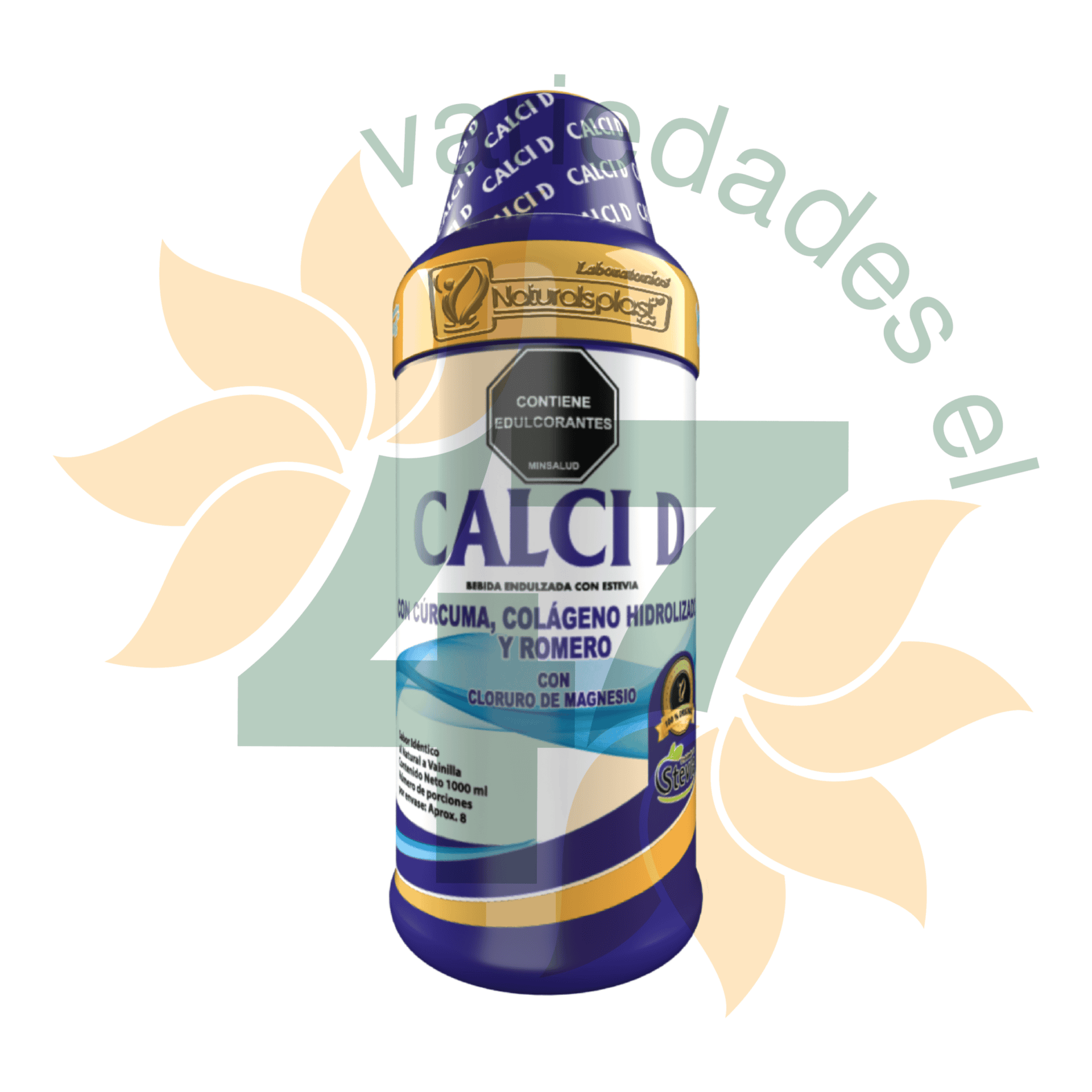 CALCID LITRO SIN ALCANCIA CALCID LITRO SIN ALCANCIA Naturalsplast 1000 mL