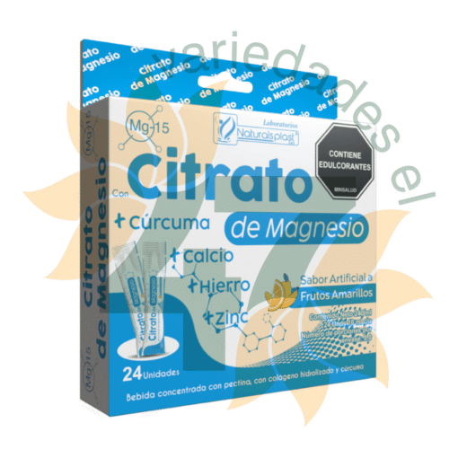 CITRATO DE MAGNESIO X 24 UNID Naturalsplast 24 Sachets