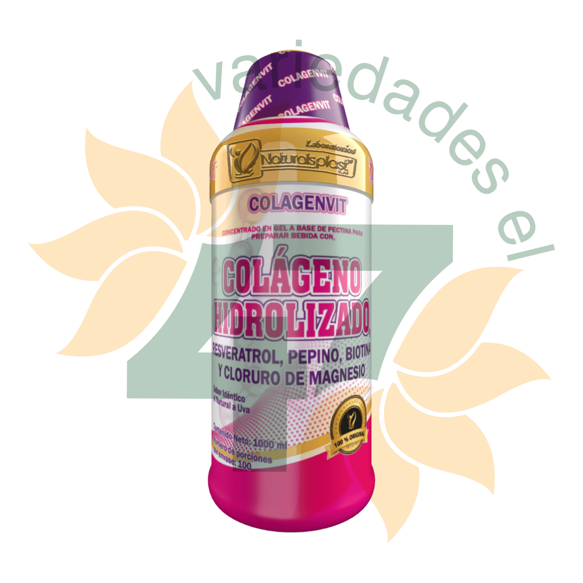 COLAGENO JBE LITRO SIN ALCANCIA COLAGENO JBE LITRO SIN ALCANCIA Naturalsplast 1000 mL