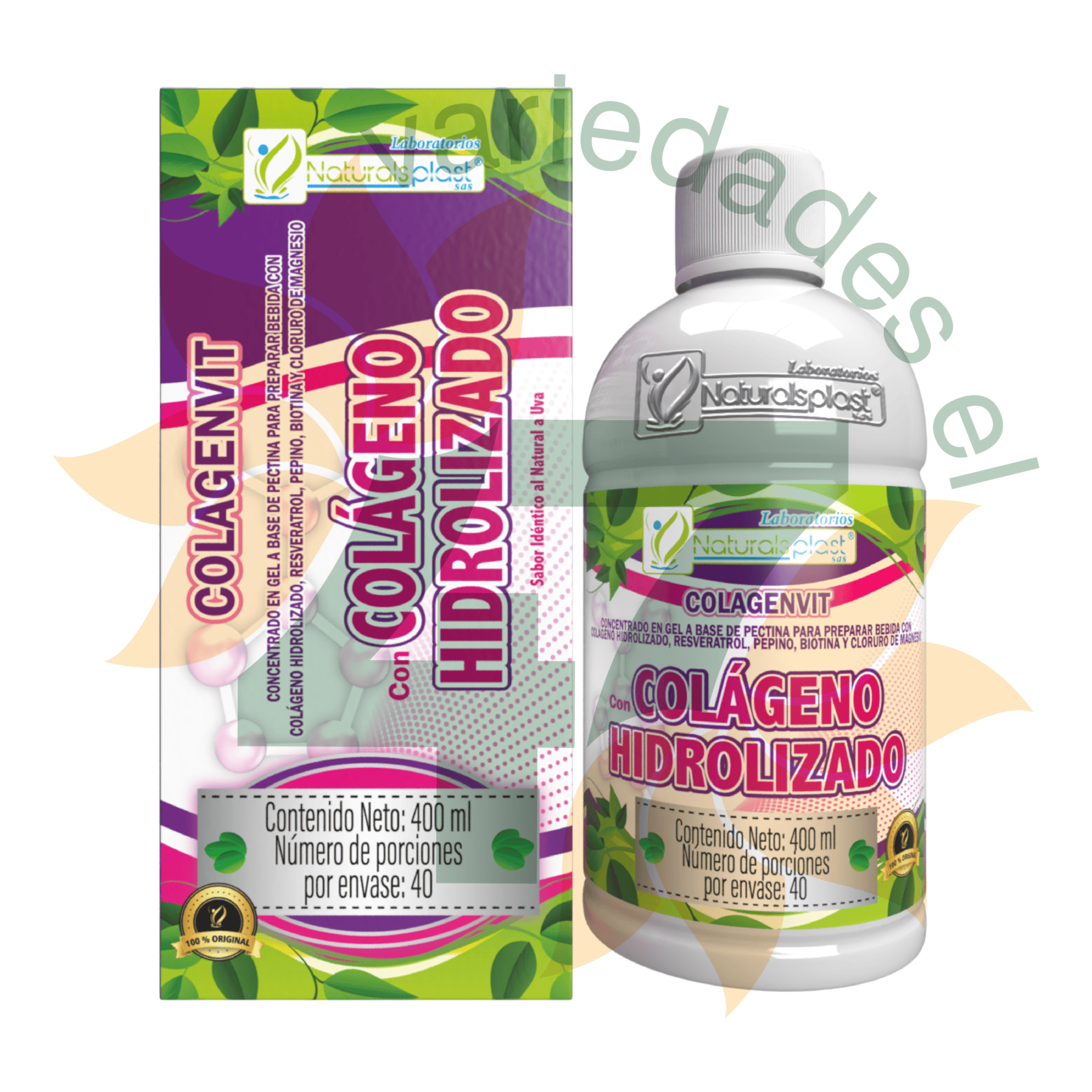 COLAGENO X 400ML NPLAST COLAGENO X 400ML NPLAST Naturalsplast 400 mL
