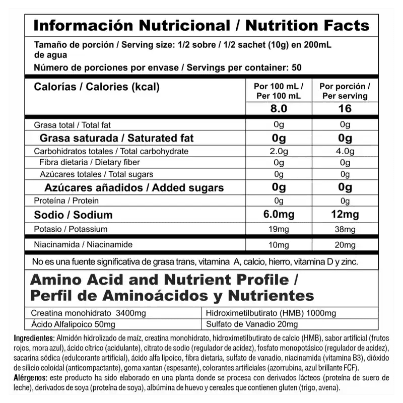 CREA STACK FRUTOS ROJOS X 25 SACHETS CREA STACK FRUTOS ROJOS X 25 UNID UPN 25 Sachets X 20 g detalle del producto