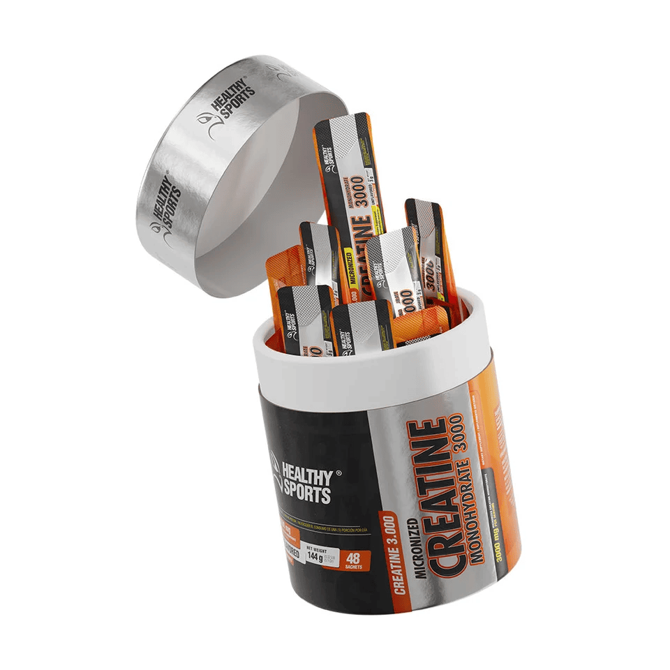CREATINA MONOHIDRARADA X 48 UNID CREATINA MONOHIDRARADA X 48 UNID Healthy Sports 48 Sachets X 3 g vista adicional