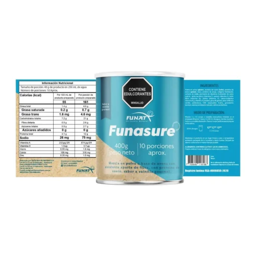 FUNASURE CON REISHI X 400 GR Funat 400 g vista adicional
