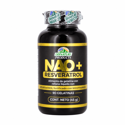 NAD+RESVERATROLX 90 (45G) Disnatura 90 Cápsulas