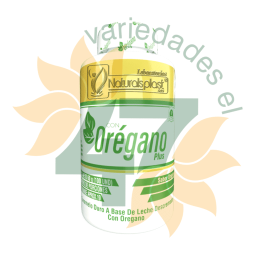 OREGANO PLUS * 100 TABLETAS Naturalsplast 100 Tabletas