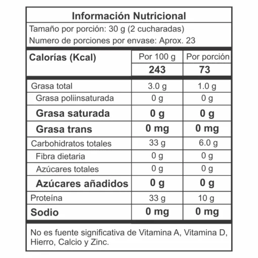 SOY MACA X 700 GR DISNA Disnatura 700 g detalle del producto