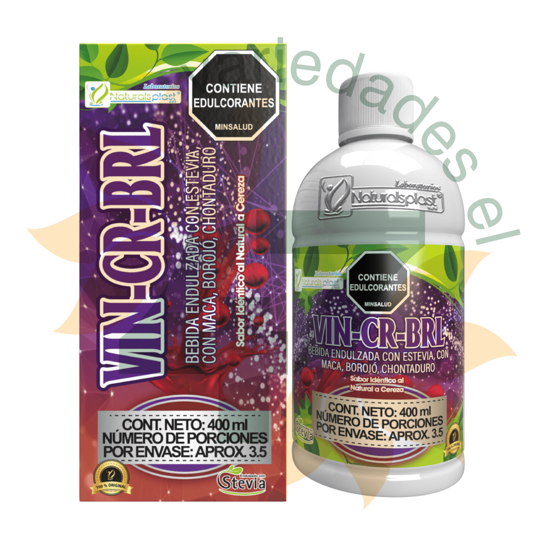 VINU CR BRAL JBE X 400 ML VINU CR BRAL JBE X 400 ML Naturalsplast 400 mL