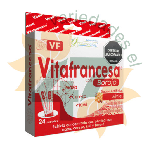 VITAFRANCESA CON BOROJO X 24 UNID Naturalsplast 24 Sachets