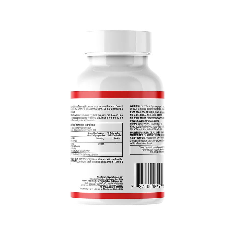 VITAMINA C 1000 X 100 + BIOFLAVONES HA VITAMINA C 1000 X 100 BIOFLAVONES HA