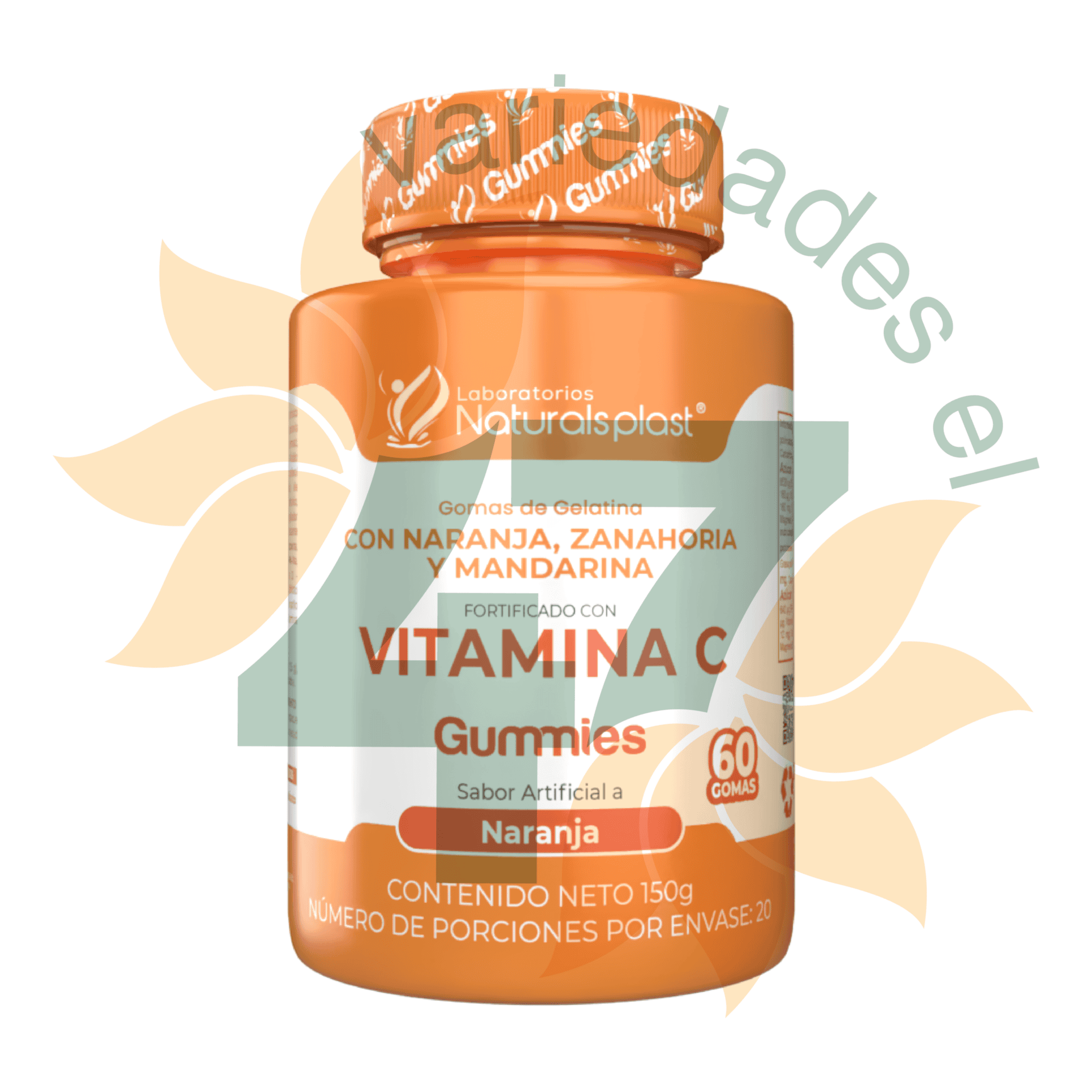 VITAMINA C GUMIES X 60 VITAMINA C GUMIES X 60 Naturalsplast 60 Gomas