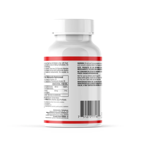 VITAMINA E 400 IU SELENIO X 100 PERLA HA