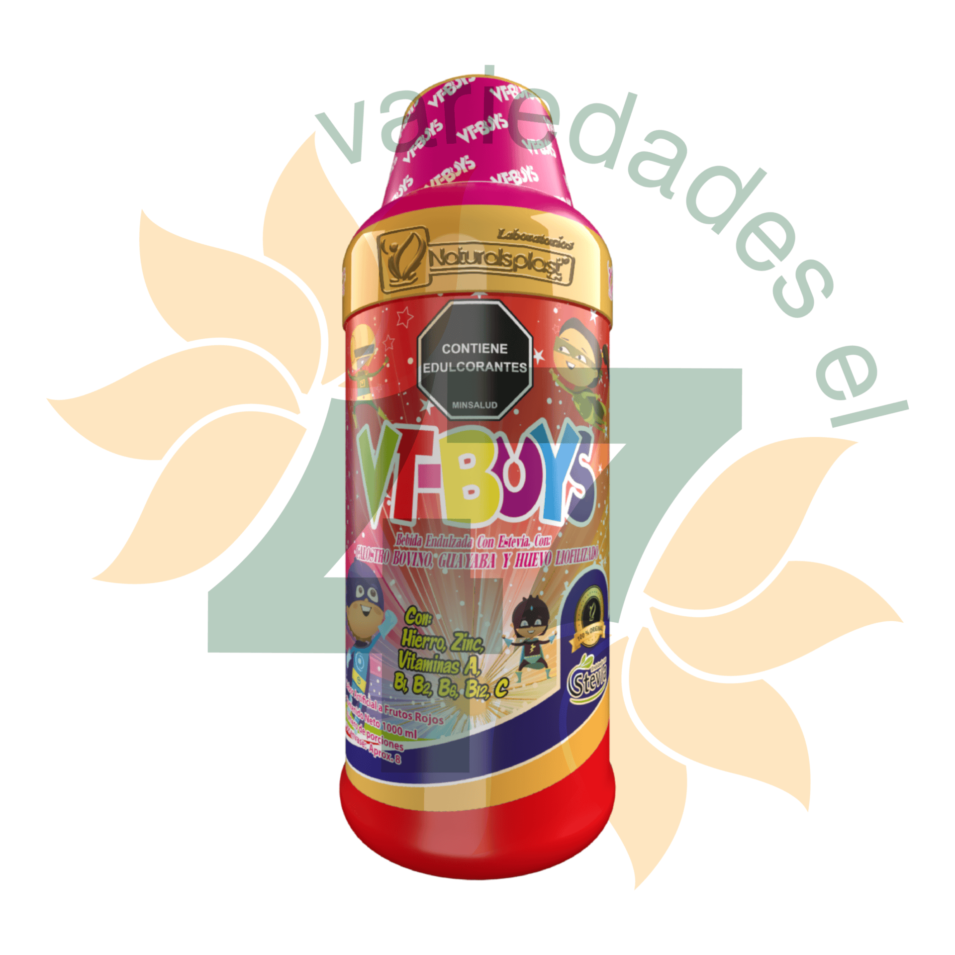 VITKIDS JBE LITRO SIN ALCANCIA VITKIDS JBE LITRO SIN ALCANCIA Naturalsplast 1000 mL