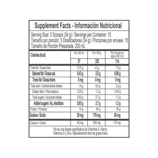 ISO WHEY 100% 510 GR Healthy Sports 510 g vista adicional
