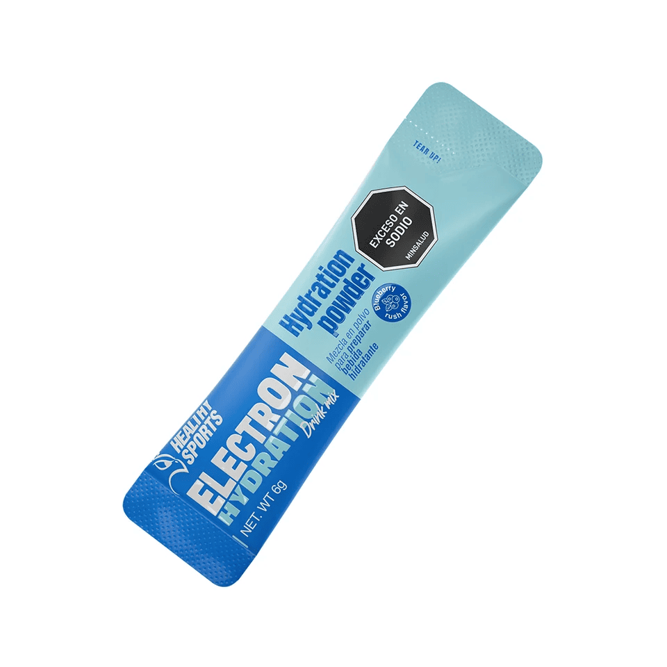 ELECTRÓN RUSH BLUEBERRY 6 GR 12 UNID ELECTRÓN AZUL RUSH BLUEBERRY 6 GR 12 UNID 2987 Healthy Sports 12 Sachets X 6 g vista adicional