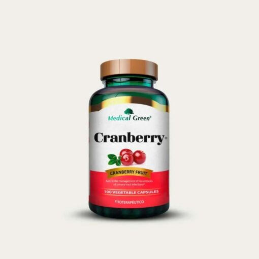 CRANBERRY x 100 CAPSULAS (100) Medical Green 100 Cápsulas